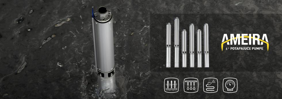 Bunarske pumpe AMEIRA S4 modeli