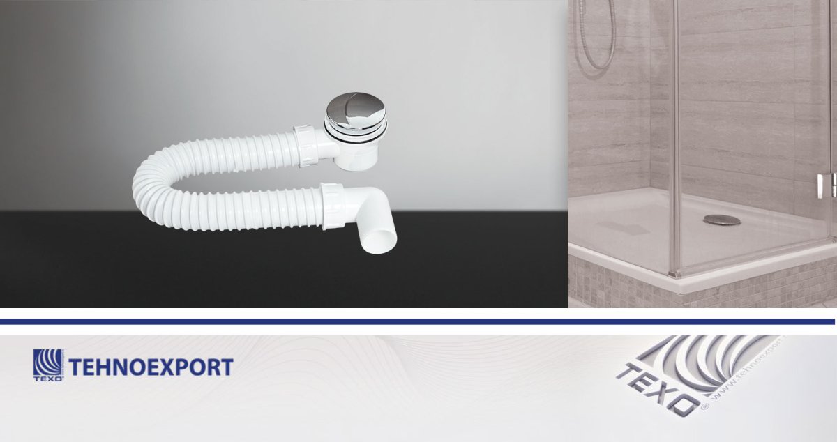 LUX 60 - fleksibilni  SIFON ZA TUS KADU