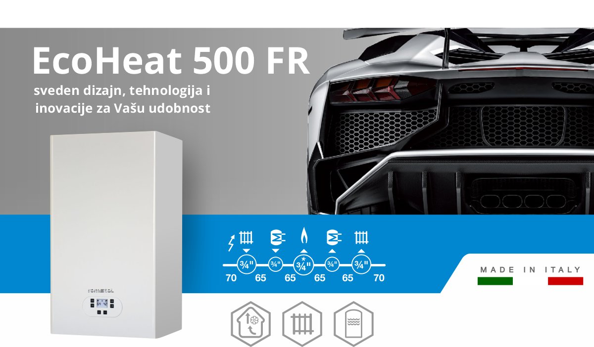 ecoheat 500 fr fasadni gasni kotao namenjen za grejanje