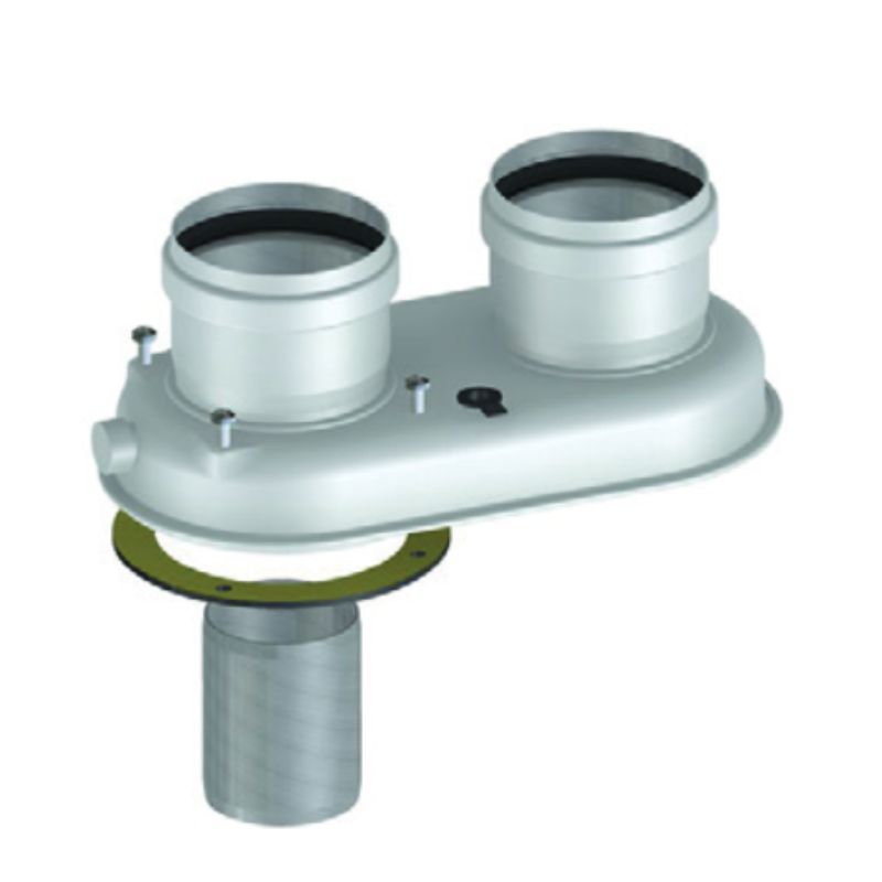 ADAPTER ZA RAZDVAJANJE DIMOVODA 80-80mm