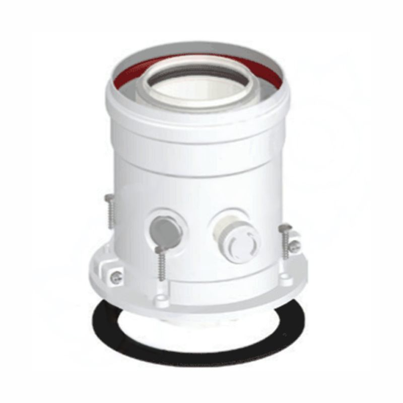 POČETNI DEO VERTIKALNOG  DIMOVODA  60/100 mm