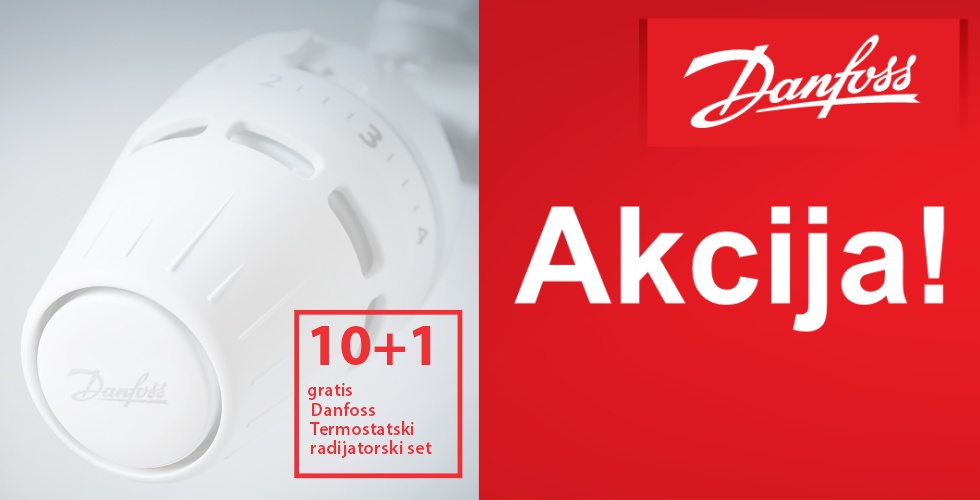 danfoss radijatorski setovi akcija 2025