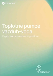 Clivet Toplotne pumpe Home