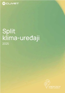 Clivet Split klima uređaji 2025
