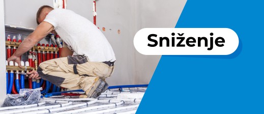 Snižene cene elemenata podnog grejanja