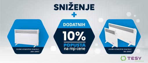 TESY Sniženje + dodatni popust