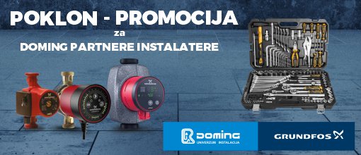 POKLON PROMOCIJA za Doming partnere instalatere