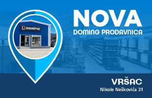 Nova Doming prodavnica u Vršcu